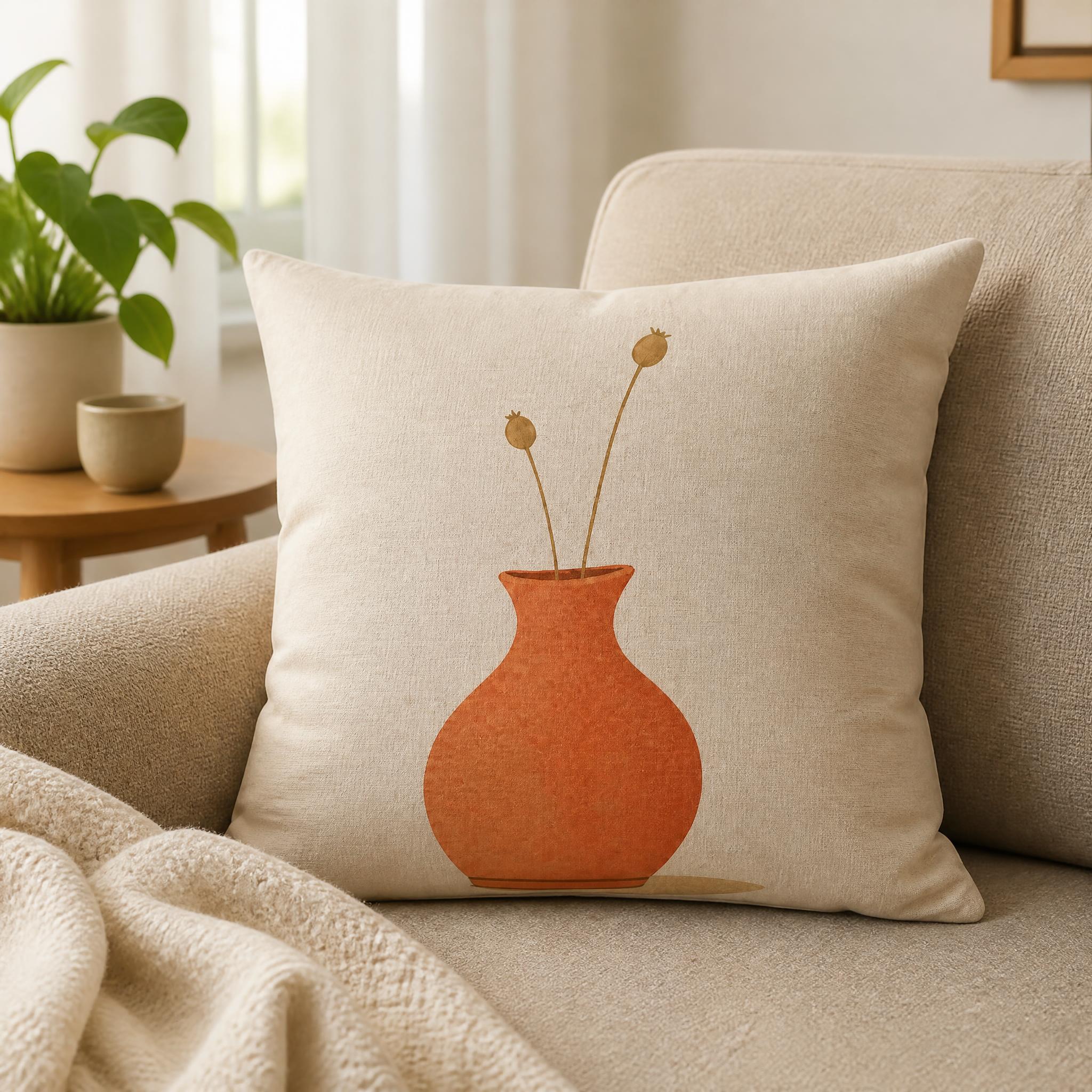 Home Textiles And Decor - Soft Minimalist Home Pillow Cover, Suitable