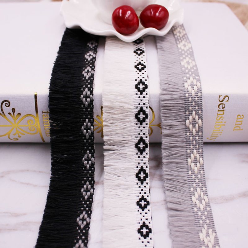 1meter/lot Tassel Fringe trim  - Home Ec Textiles บทวิจารณ์และราคา