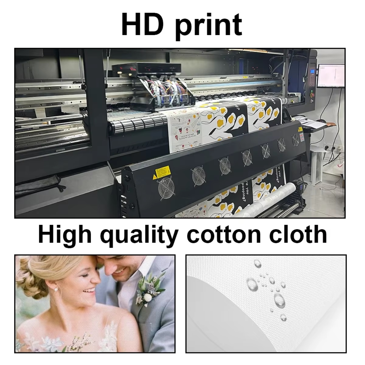 Custom Photo Canvas Poster — M - Home Textiles And Decor บทวิจารณ์และราคา