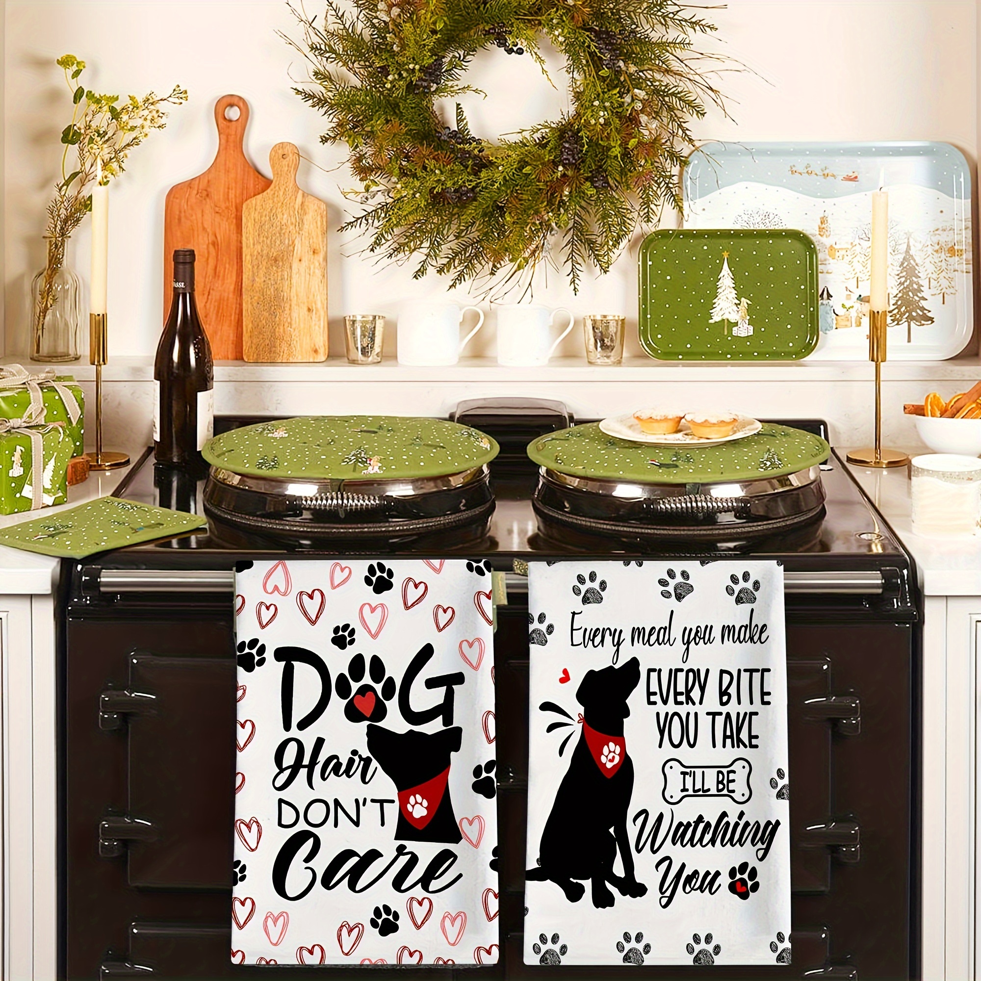 2-Pack Cute Animal Kitchen Tow - Home Textiles Towel Set บทวิจารณ์และราคา