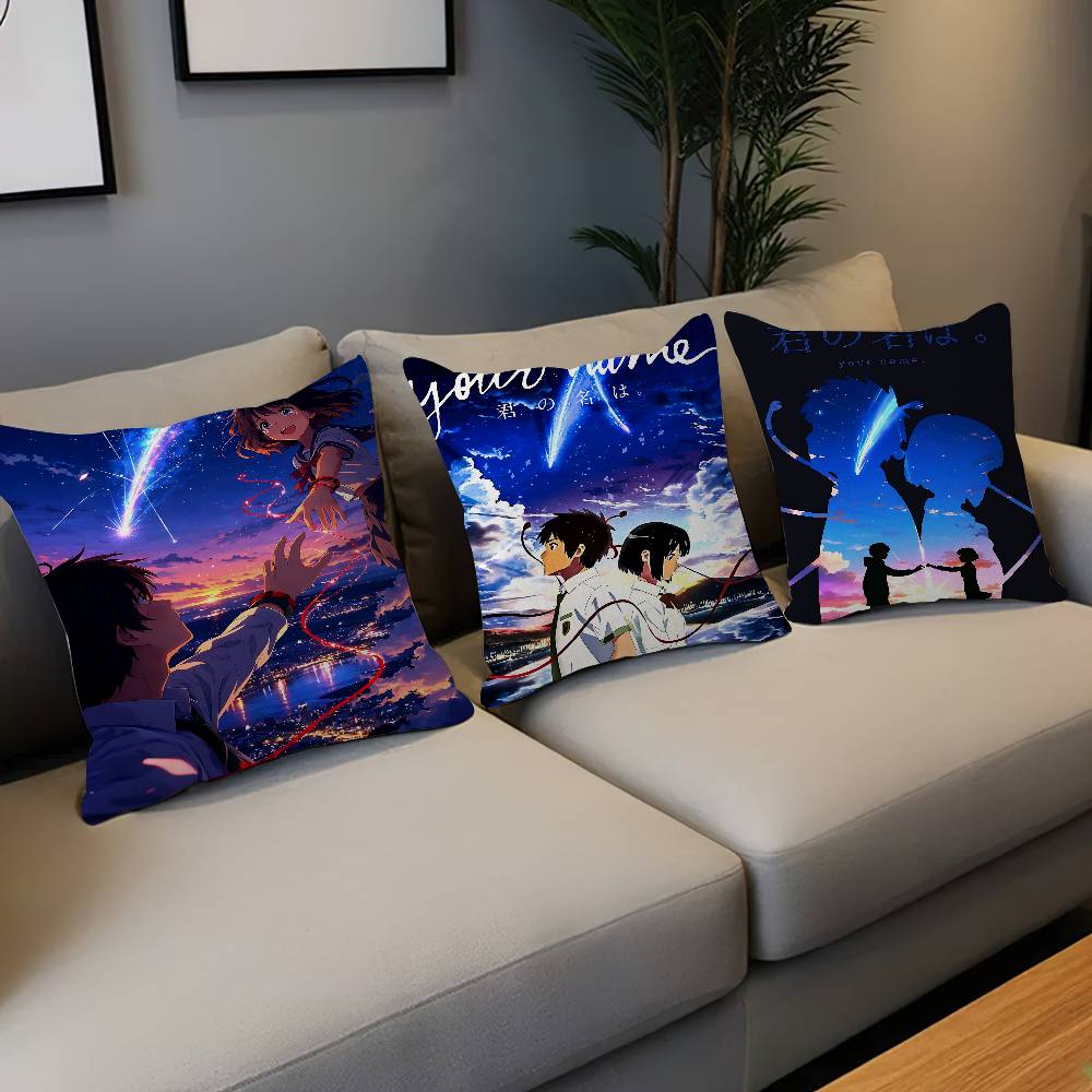 Classic Anime Your Name Pillow - Home Textiles Classic Fashion บทวิจารณ์และราคา