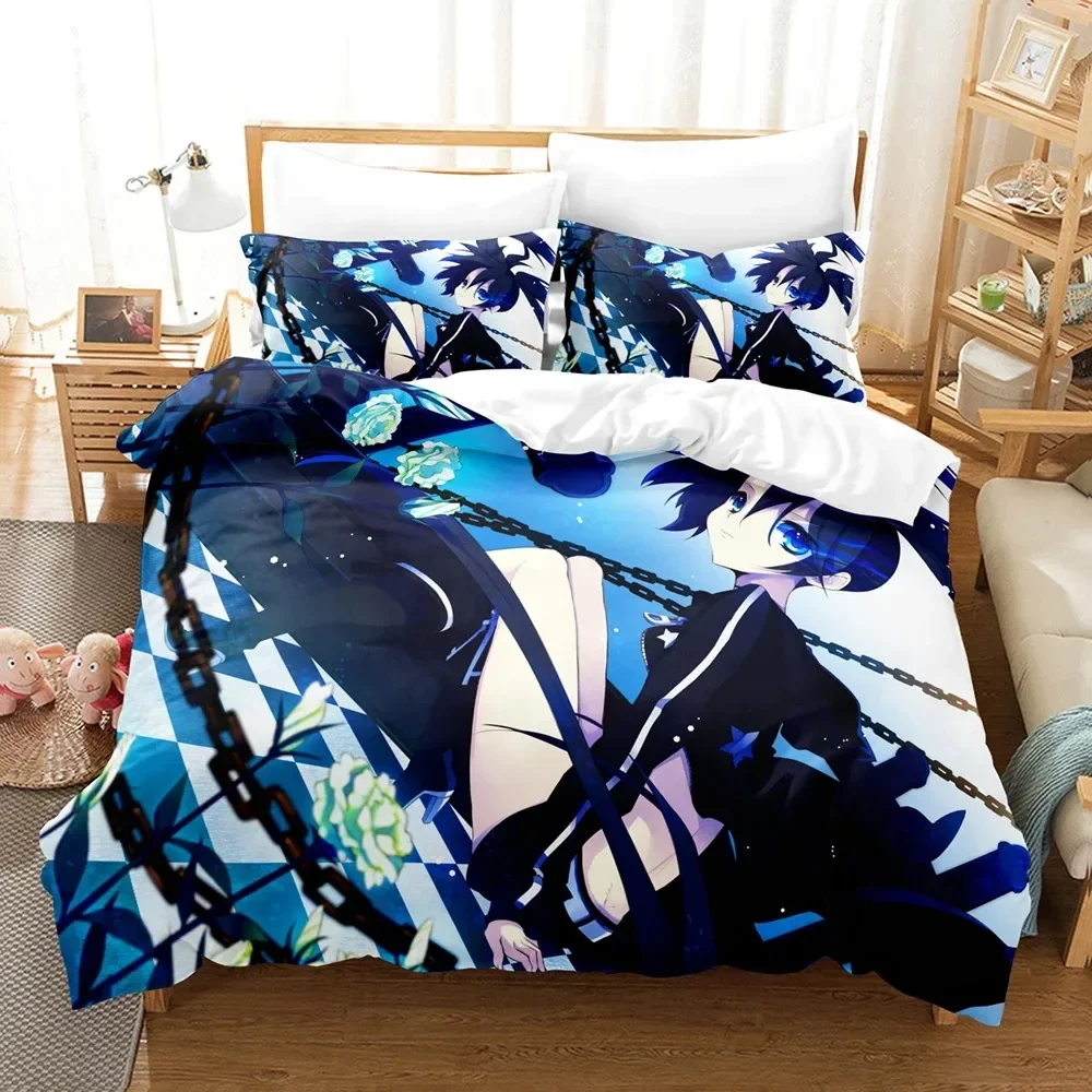 Black Rock Shooter Duvet Cover - Home Textiles Classic Fashion บทวิจารณ์และราคา