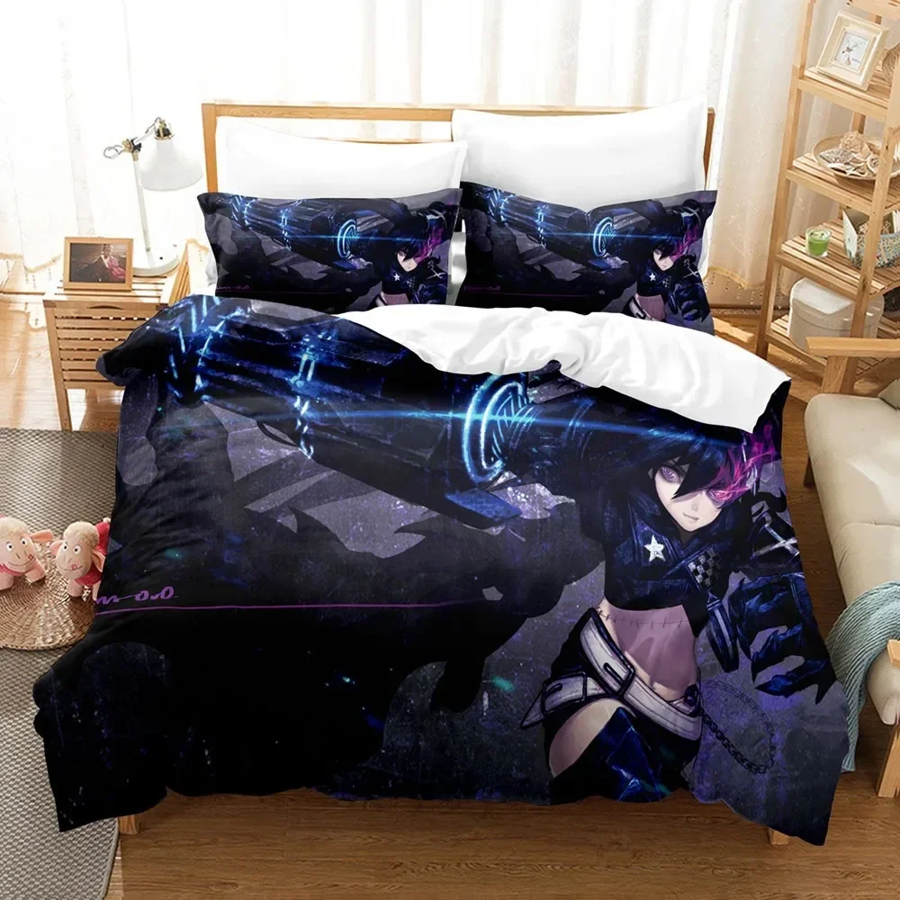 Black Rock Shooter Duvet Cover - Home Textiles Classic Fashion บทวิจารณ์และราคา