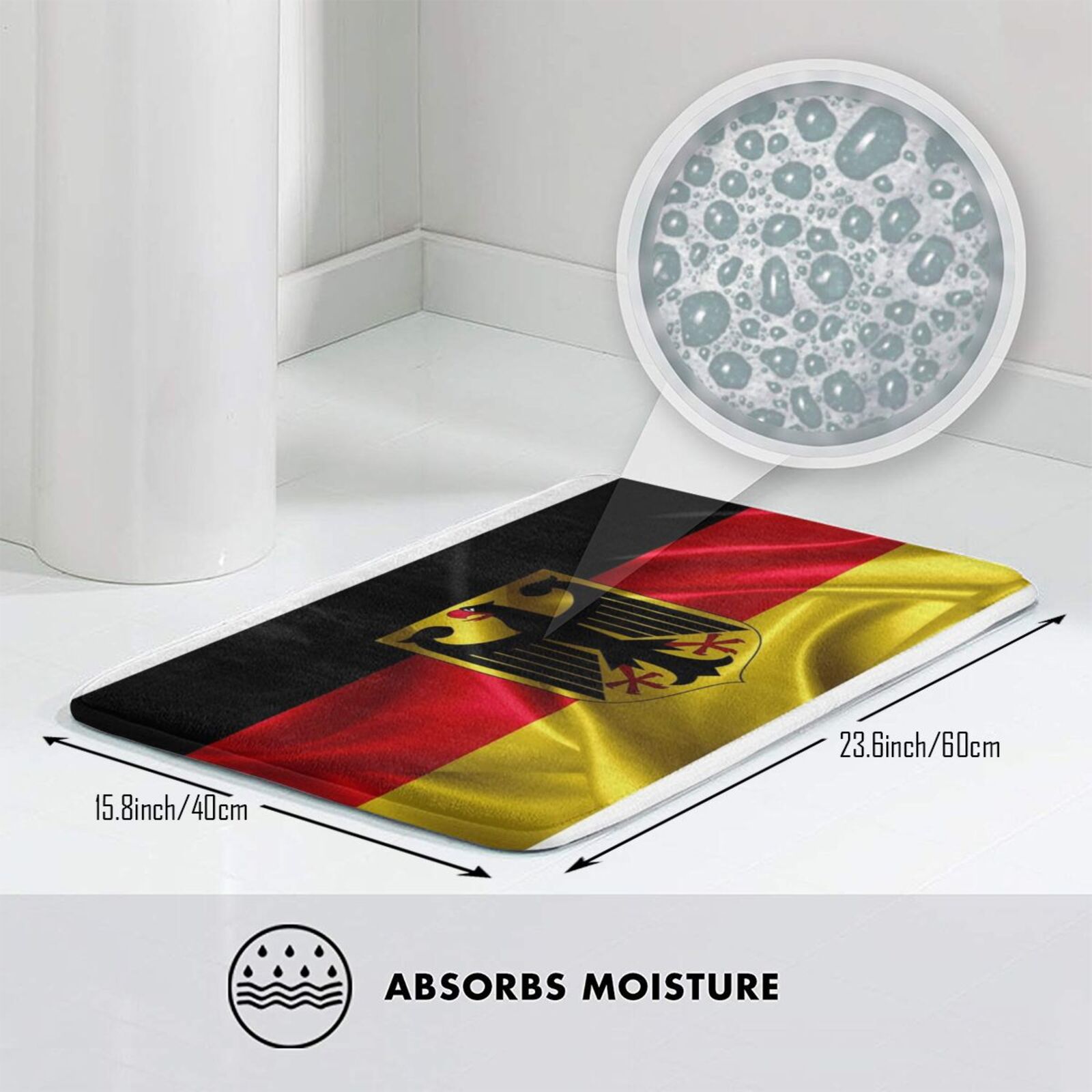 Germany Mat Rug Carpet Anti-Sl - Home Landing Textiles บทวิจารณ์และราคา