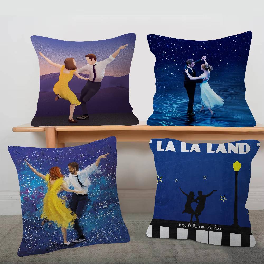 Movie La La Land Cartoon Serie - Home Landing Textiles บทวิจารณ์และราคา