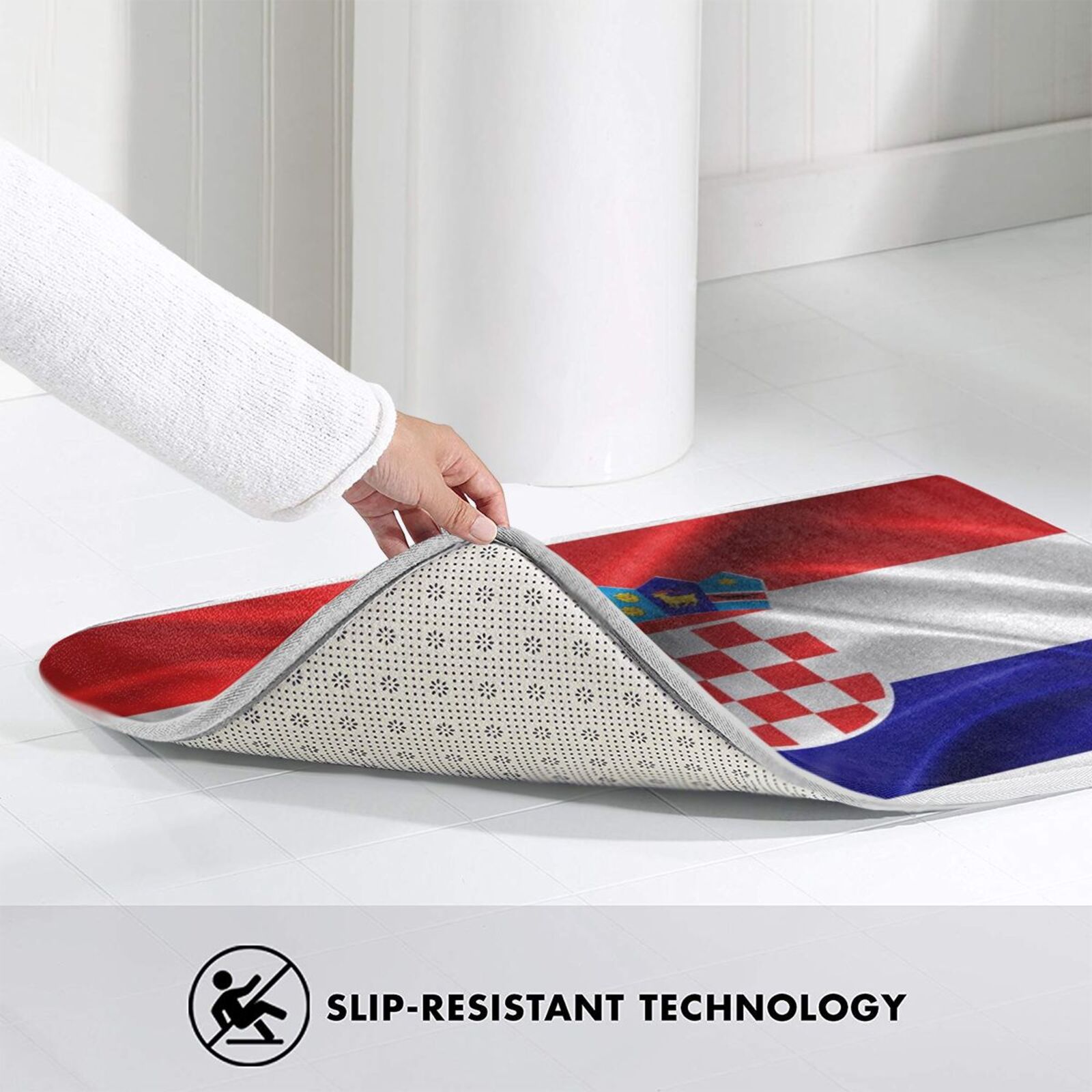Croatia Soft Non-Slip Mat Rug  - Home Landing Textiles บทวิจารณ์และราคา