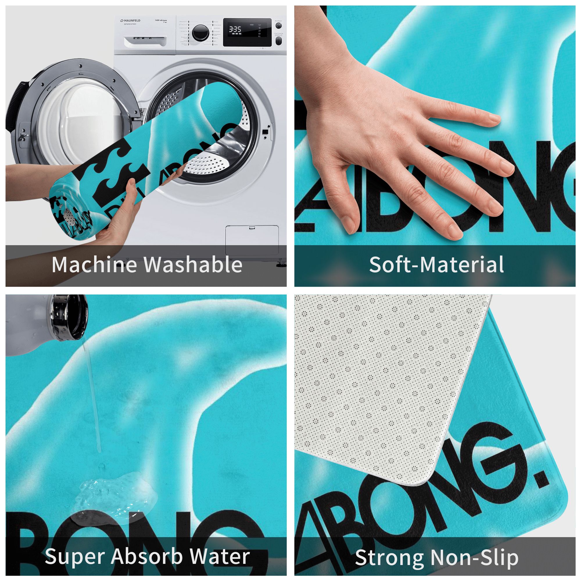 Fashion Billabongs Anime Doorm - Home Textiles Classic Fashion บทวิจารณ์และราคา