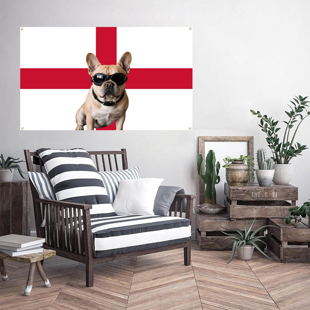 1pc 2D FLAT Personalize Englan - Home Textiles And Decor บทวิจารณ์และราคา