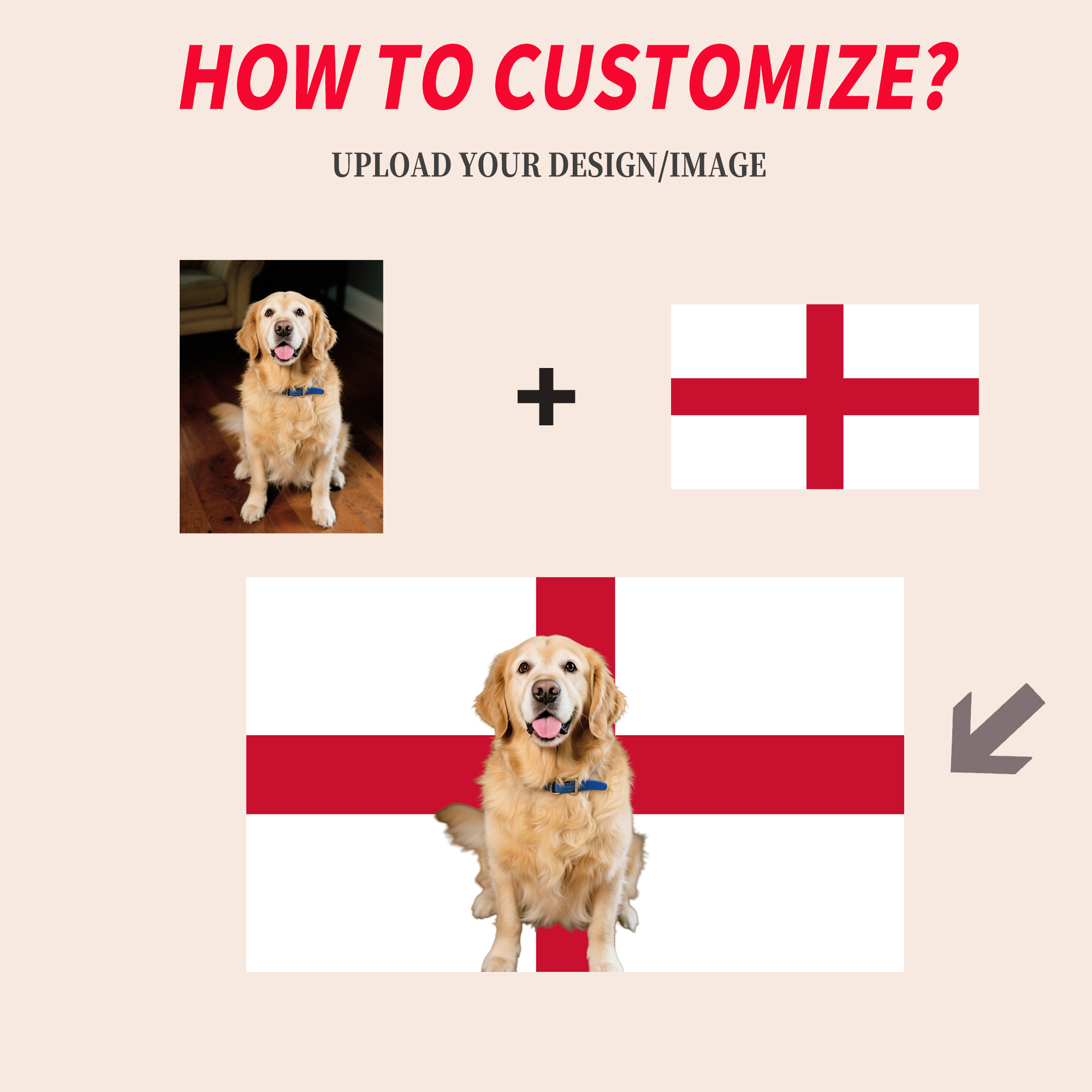1pc 2D FLAT Personalize Englan - Home Textiles And Decor บทวิจารณ์และราคา