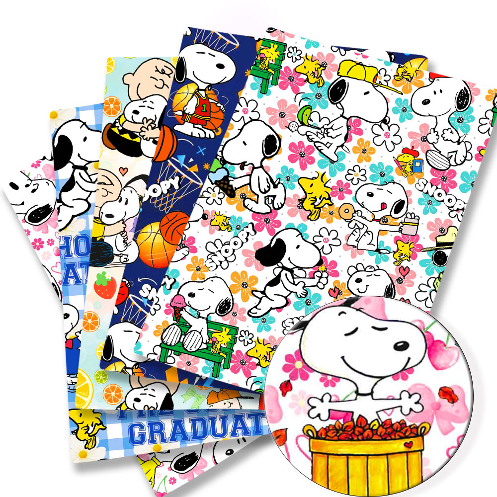 TAKARA TOMY Snoopy fabric140x5 - Home Textiles Curtains บทวิจารณ์และราคา
