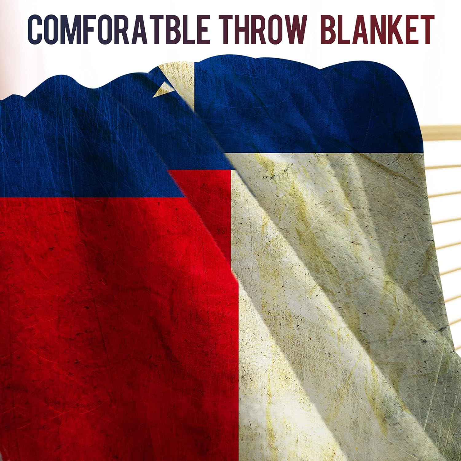 Levens Texas Flag Throw Blanke - Home Textiles And Decor บทวิจารณ์และราคา