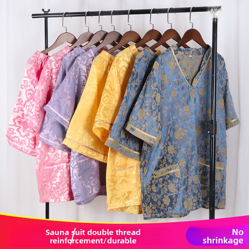 High-End Sauna Sweating Suit C - Home Textiles Towel Set บทวิจารณ์และราคา