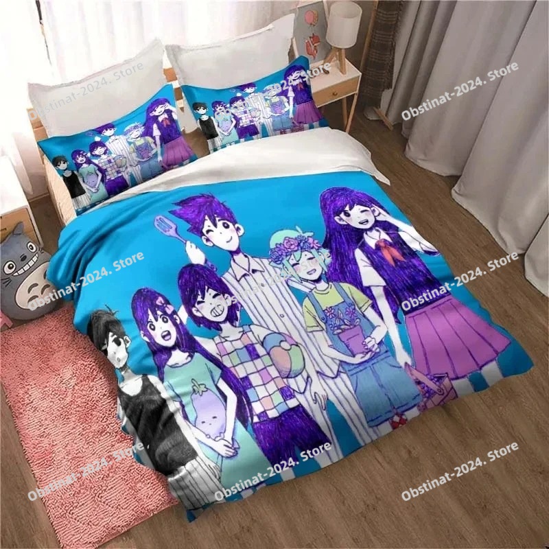Fashion 3D Printed Anime Omori - Home Textiles Classic Fashion บทวิจารณ์และราคา
