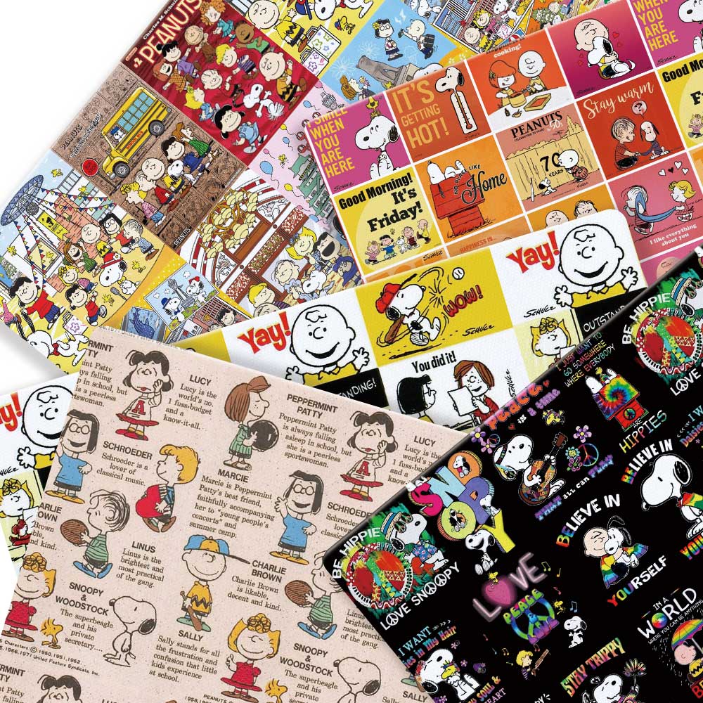 TAKARA TOMY Snoopy fabric140x5 - Home Textiles Curtains บทวิจารณ์และราคา