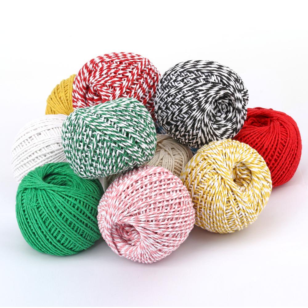 Two Colors Cotton Bakers Twine - Home Textiles Com บทวิจารณ์และราคา