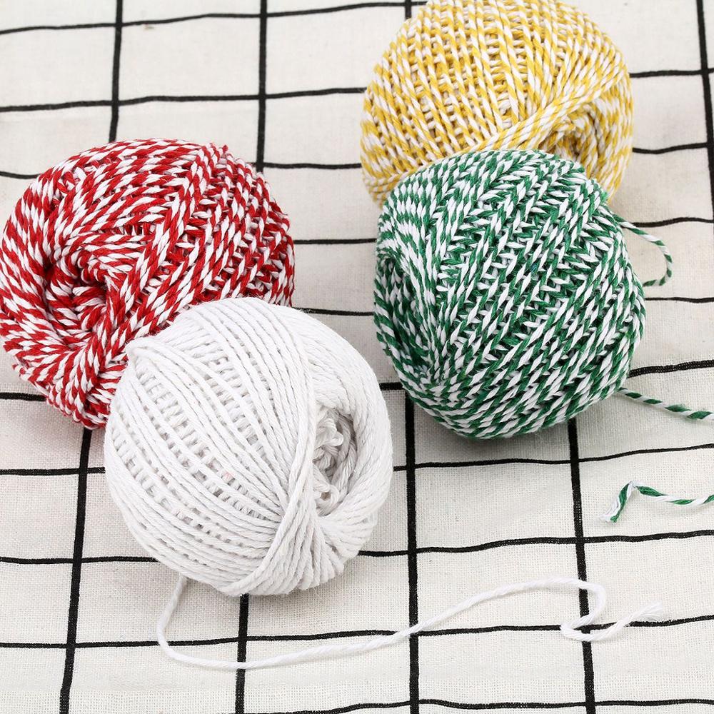 Two Colors Cotton Bakers Twine - Home Textiles Com บทวิจารณ์และราคา