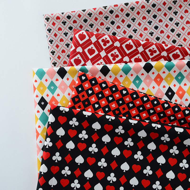 Ins Poker Element Cotton Digit - Home Textiles And Decor บทวิจารณ์และราคา
