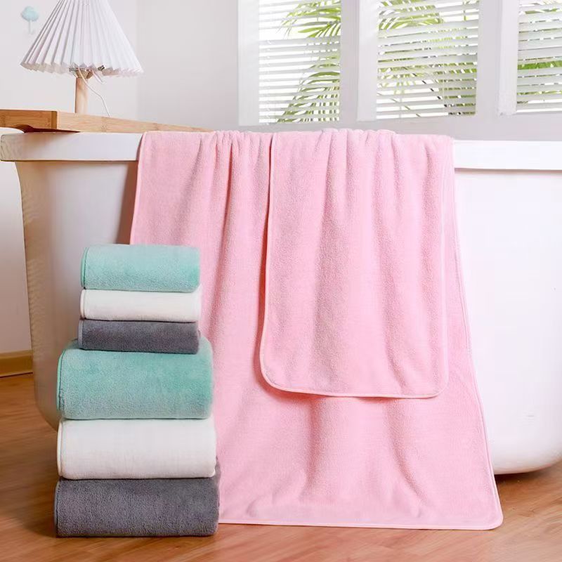 Coral Fleece Thickened Towel a - Home Textiles Towel Set บทวิจารณ์และราคา