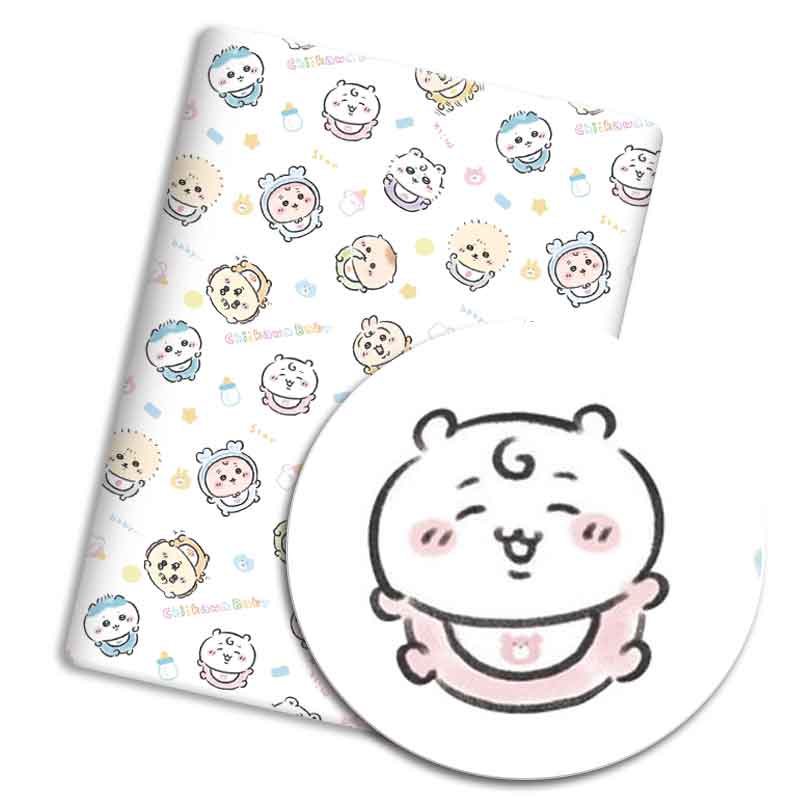 Cartoon fabric 140x50CM cotton - Home Textiles Curtains บทวิจารณ์และราคา