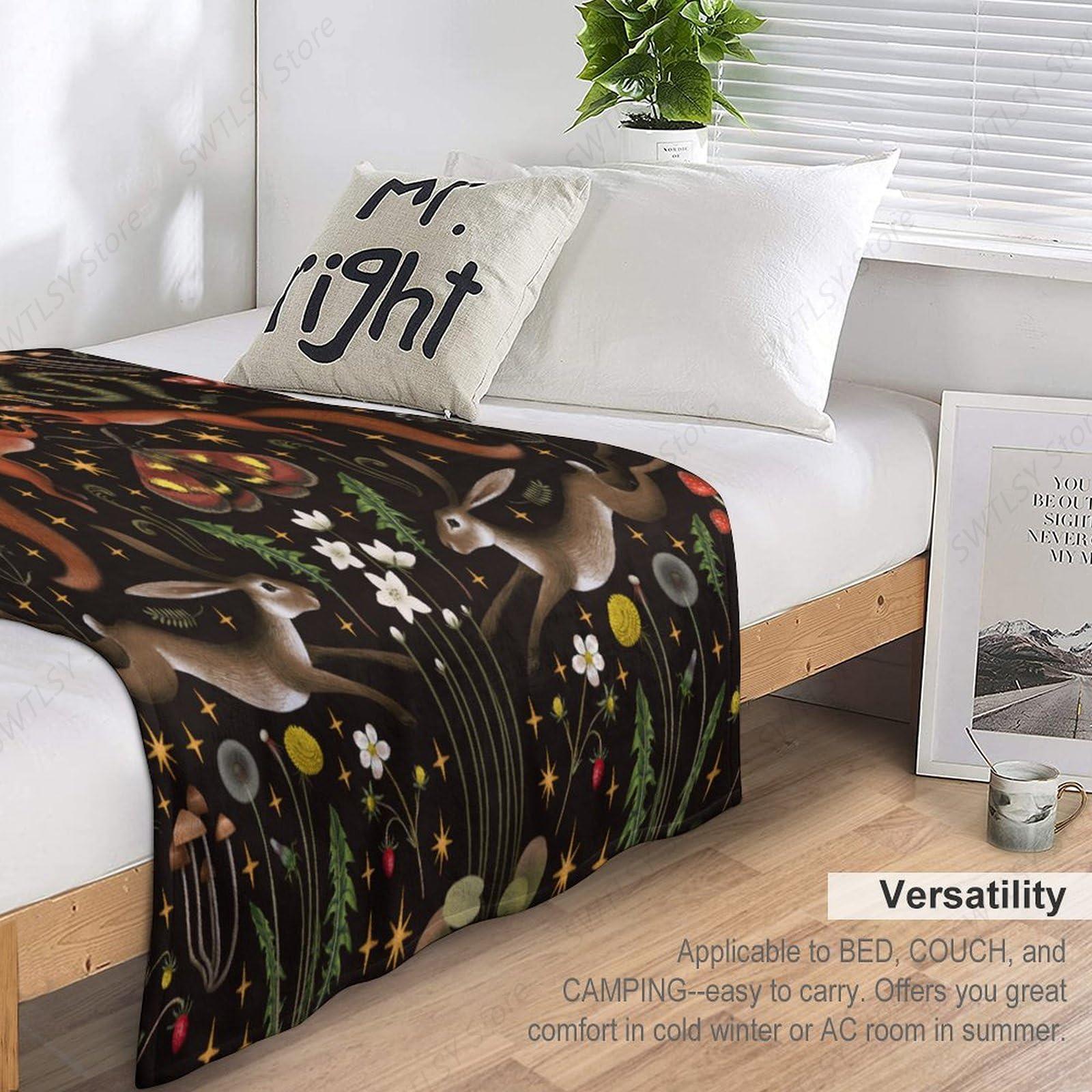 Rustic Forest Throw Blanket, F - Home Landing Textiles บทวิจารณ์และราคา