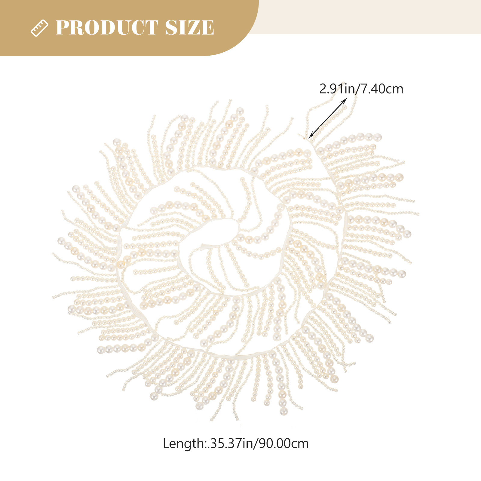 Elegant Clothing Pearl Trim De - Home Textiles And Decor บทวิจารณ์และราคา