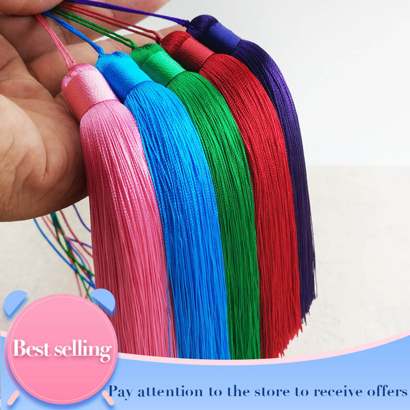 1Pcs 12CM Polyester Silk Beads - Home Ec Textiles บทวิจารณ์และราคา