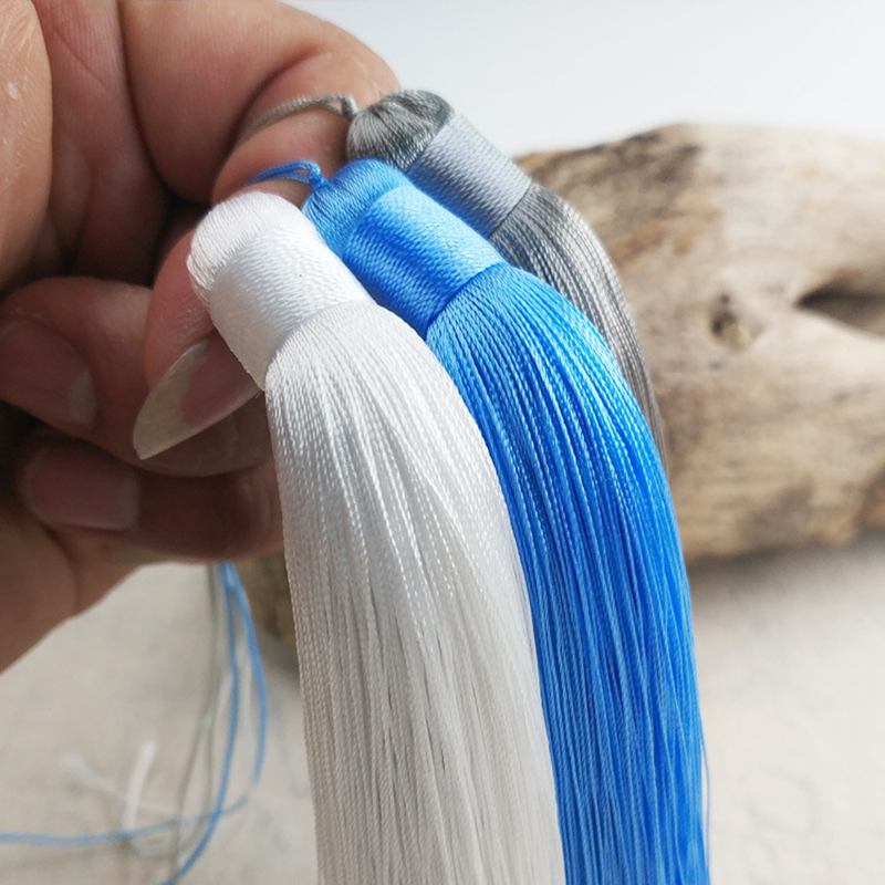 1Pcs 12CM Polyester Silk Beads - Home Ec Textiles บทวิจารณ์และราคา