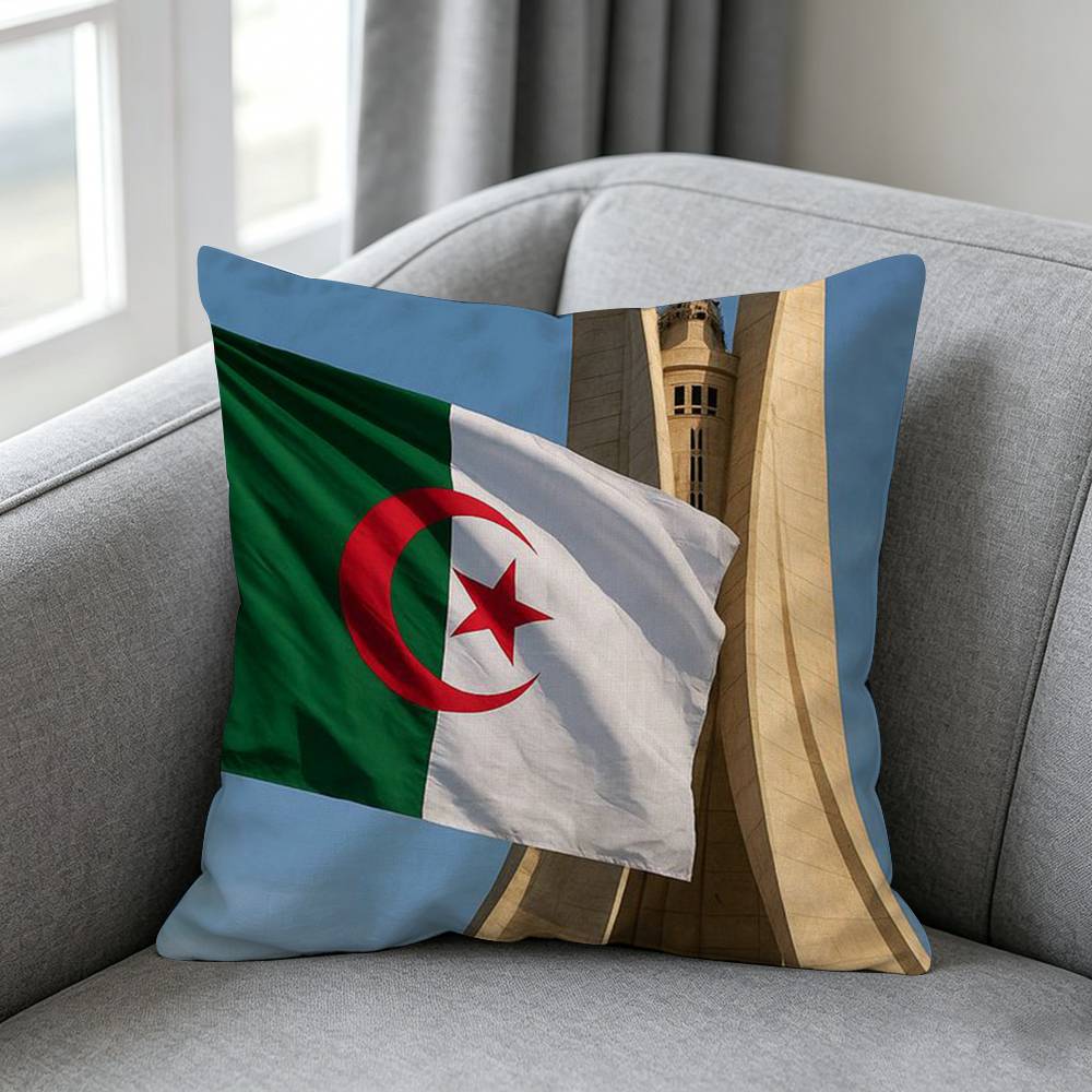 Algeria Flag-g Pillow cover gi - Home Textiles Definition บทวิจารณ์และราคา