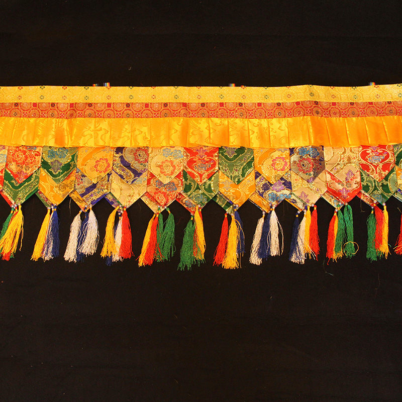500CM long Wholesale Buddhist  - Home Textiles Curtains บทวิจารณ์และราคา