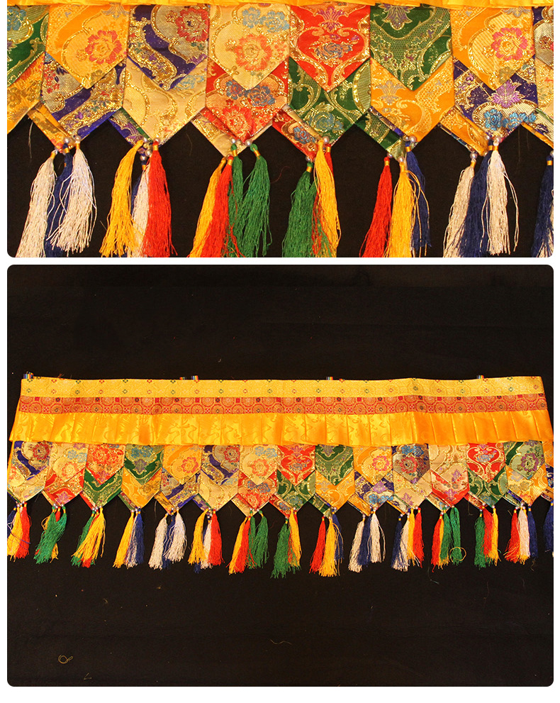 500CM long Wholesale Buddhist  - Home Textiles Curtains บทวิจารณ์และราคา