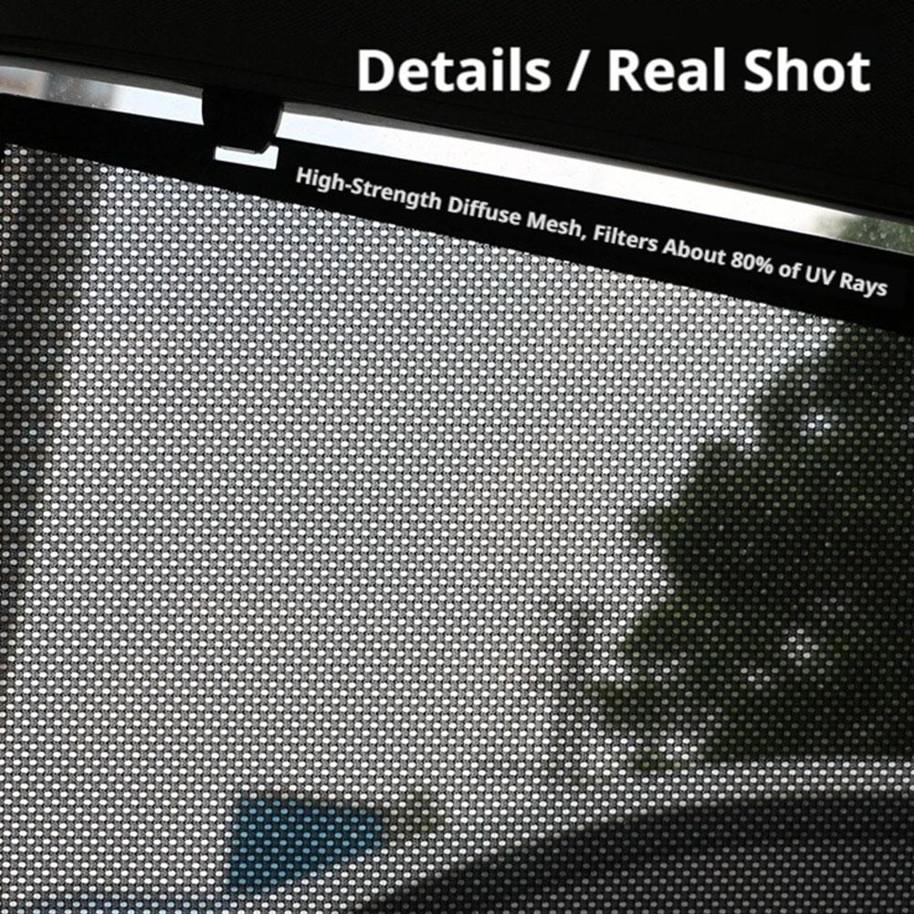 Summer Car Mesh Sunshade Magne - Home Textiles Curtains บทวิจารณ์และราคา