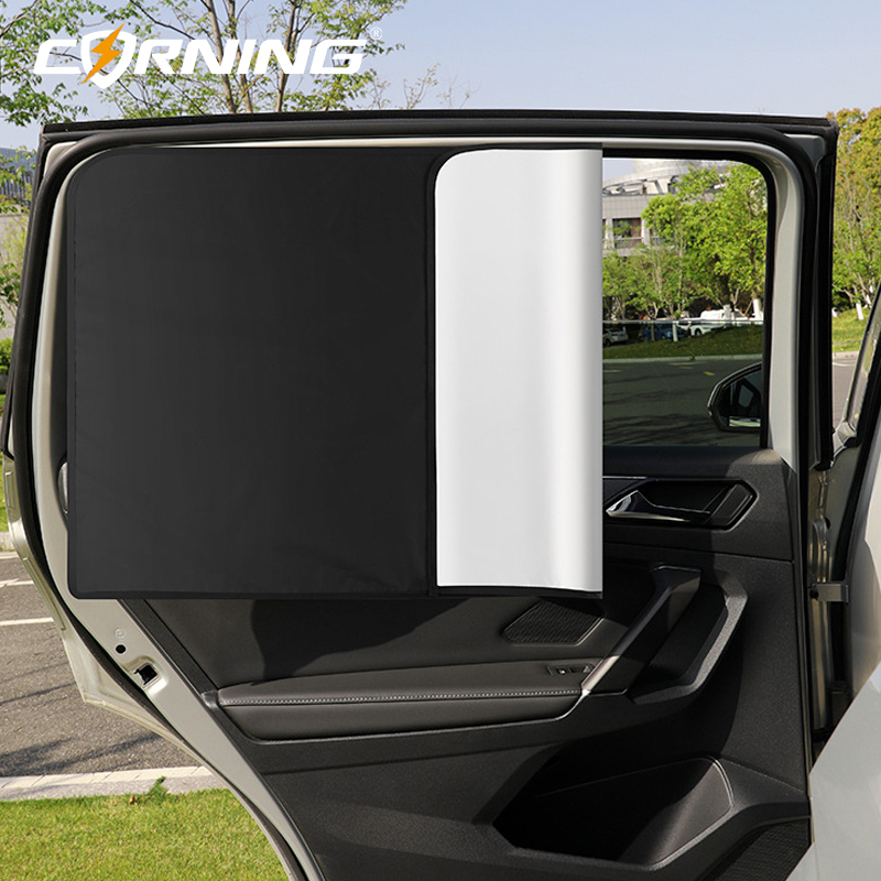 Car Side Window Sunshade Curta - Home Textiles Curtains บทวิจารณ์และราคา