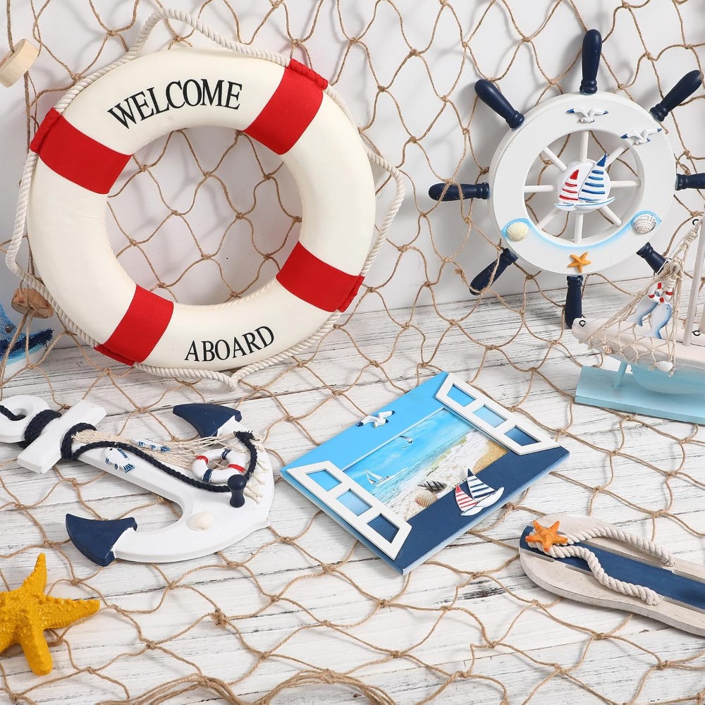 Decorative Fishing Net Decor N - Home Textiles And Decor บทวิจารณ์และราคา