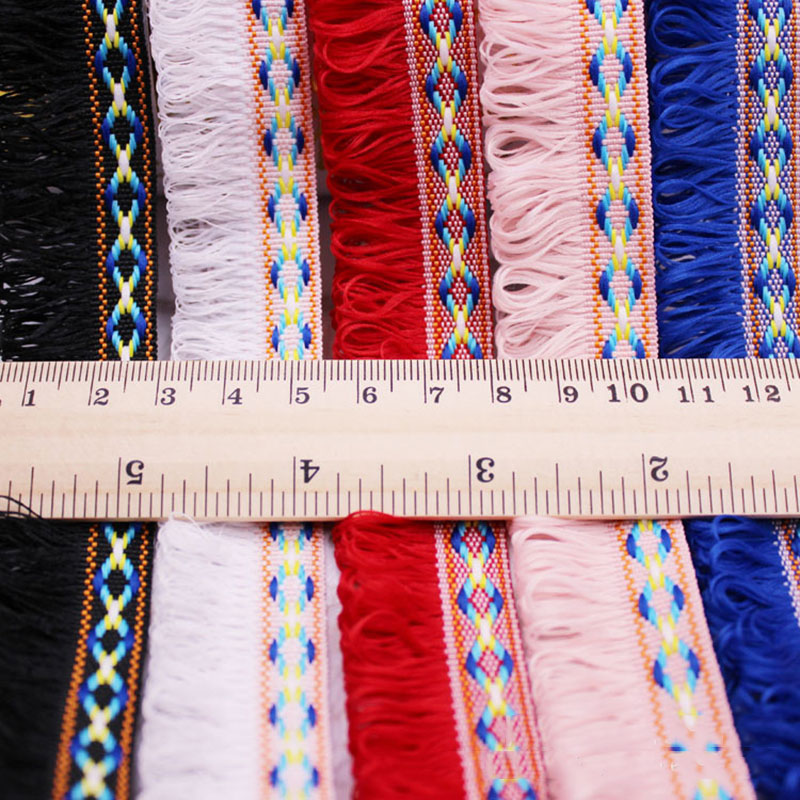 2yards/lot Tassel Fringe Trim  - Home Ec Textiles บทวิจารณ์และราคา