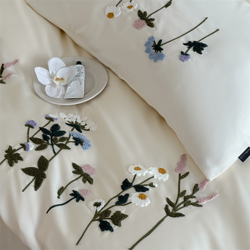 Pastoral Style 1000TC Long-sta - Home Textiles Towel Set บทวิจารณ์และราคา