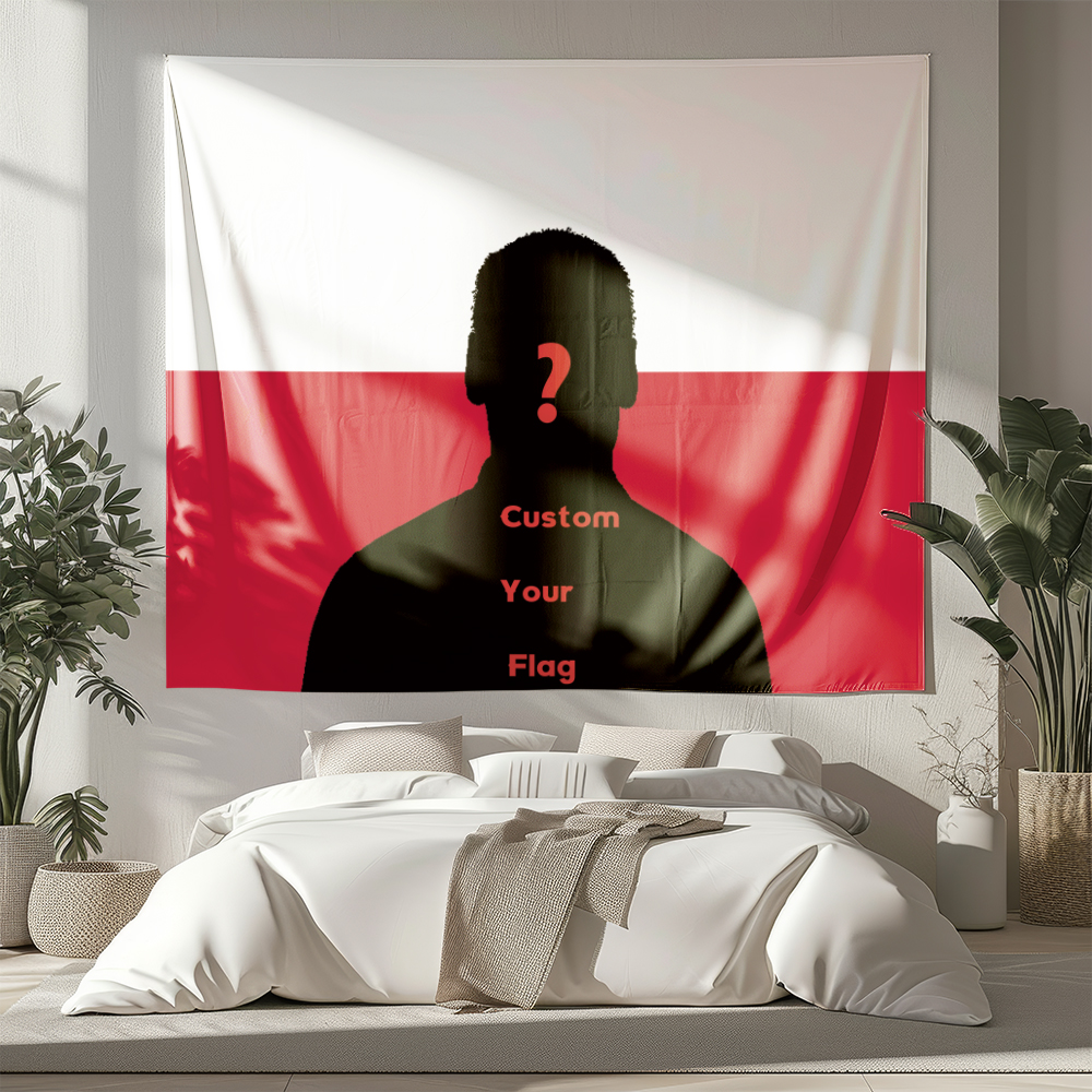 1Pc Custom Photo Polyster Flag - Home Textiles And Decor บทวิจารณ์และราคา