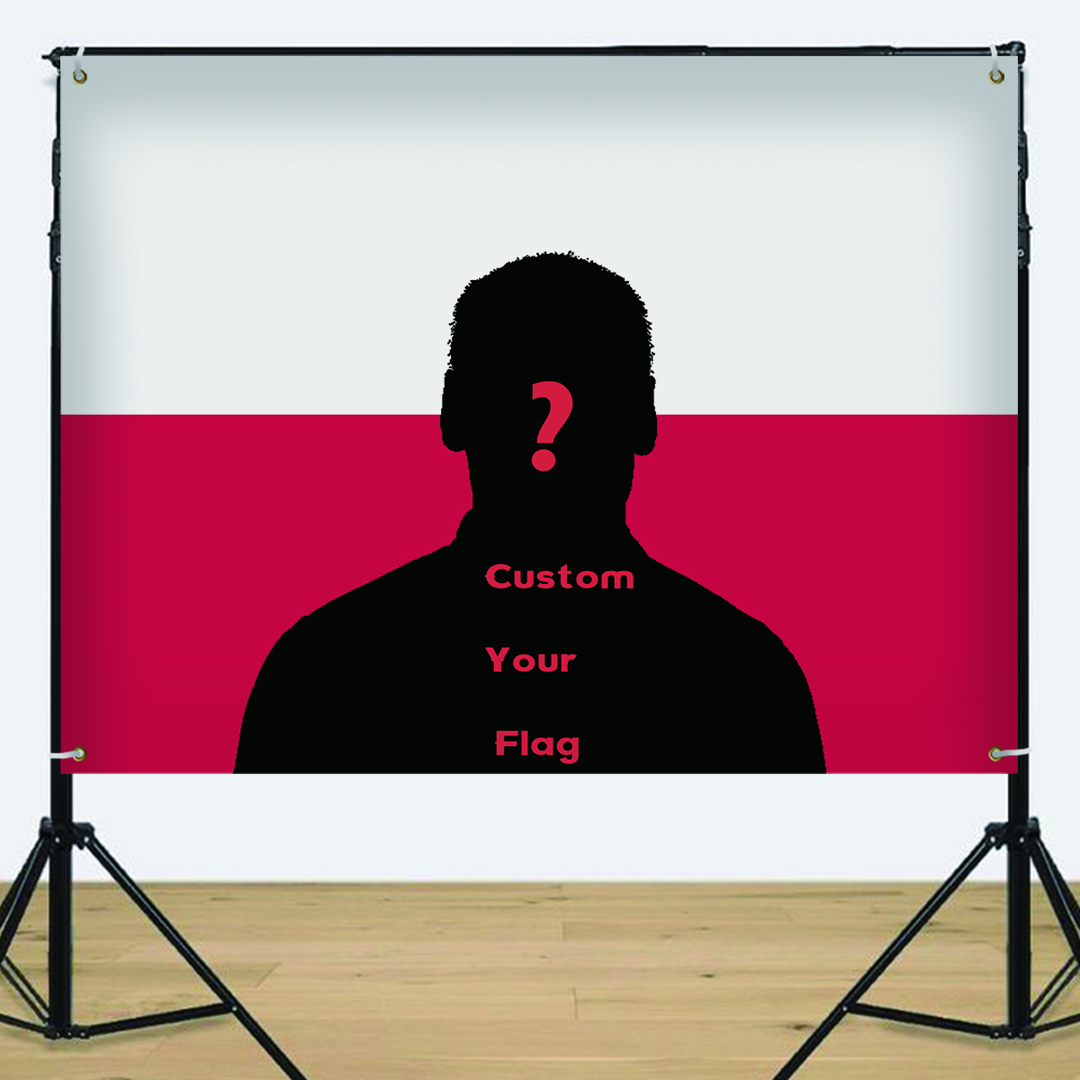 1Pc Custom Photo Polyster Flag - Home Textiles And Decor บทวิจารณ์และราคา