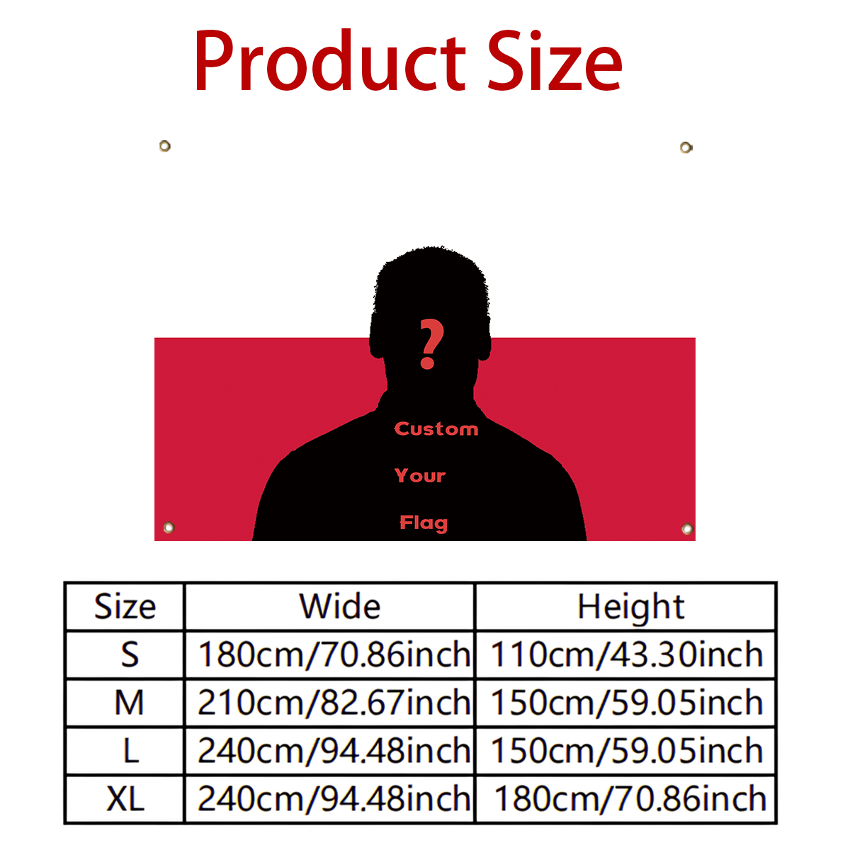 1Pc Custom Photo Polyster Flag - Home Textiles And Decor บทวิจารณ์และราคา