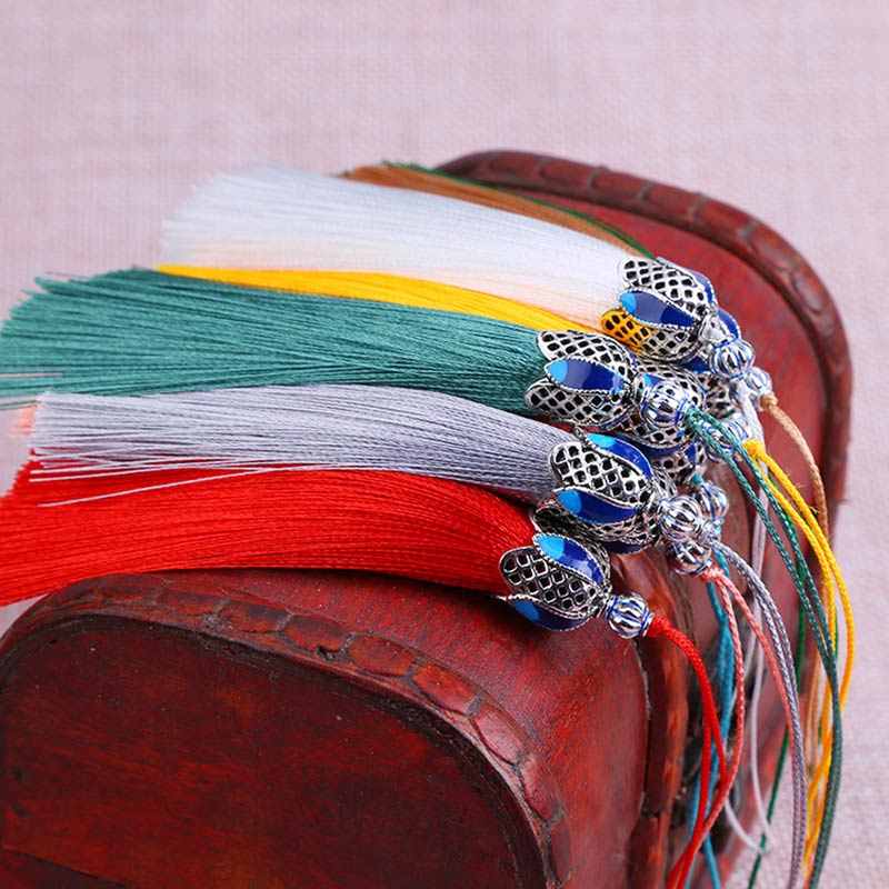 5/10Pcs 8cm Silk Tassel Fringe - Home Ec Textiles บทวิจารณ์และราคา