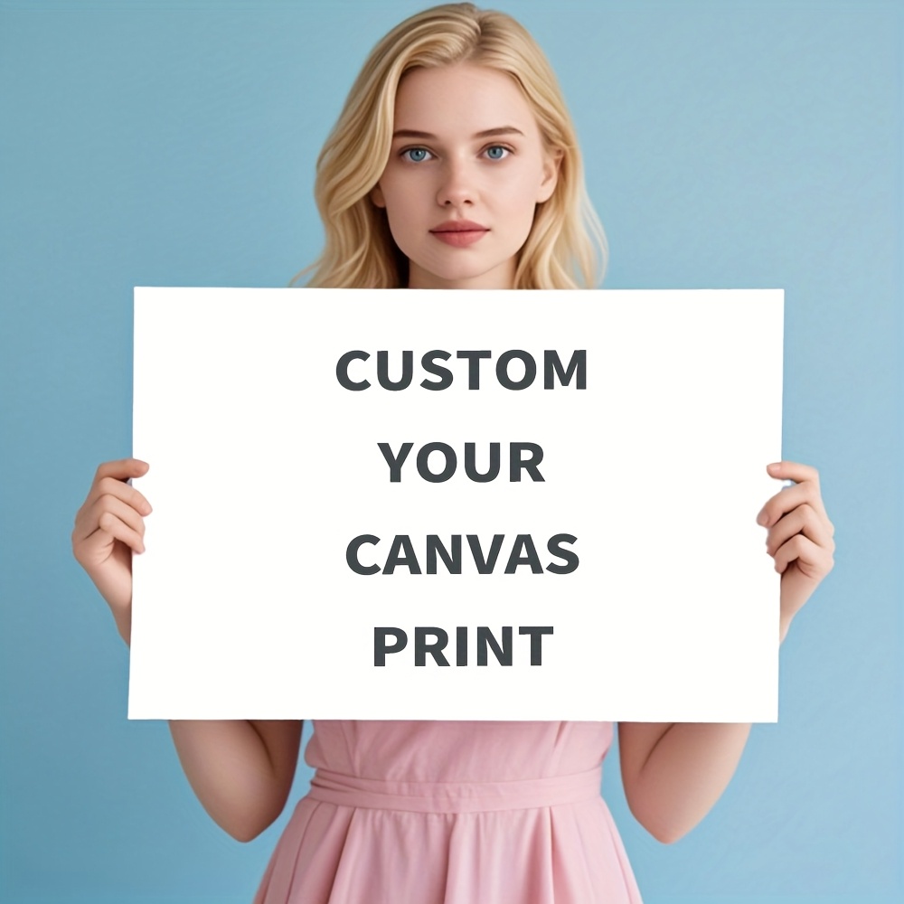 Custom Canvas Print with Your  - Home Textiles And Decor บทวิจารณ์และราคา