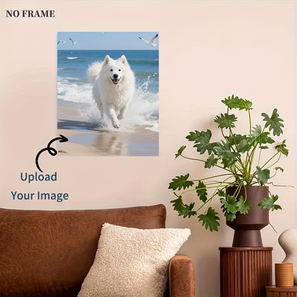 Custom Canvas Print with Your  - Home Textiles And Decor บทวิจารณ์และราคา