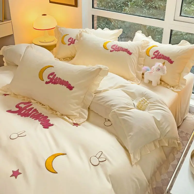 Lace Quilt Cover,bed Sheet,was - Home Textiles Towel Set บทวิจารณ์และราคา