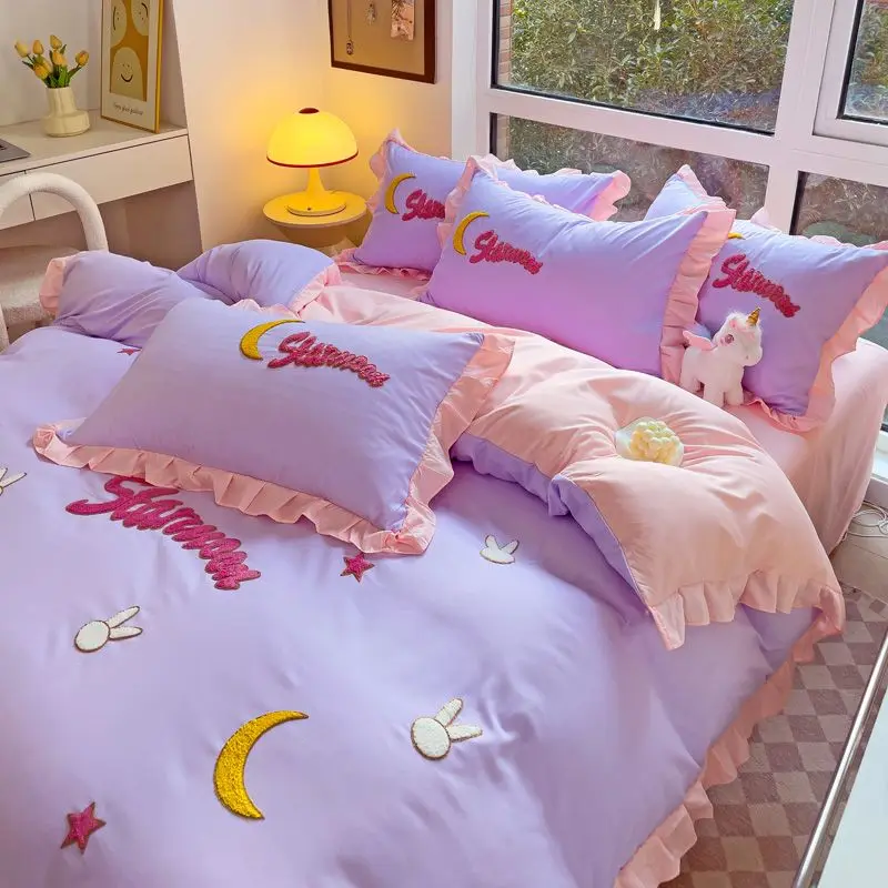 Lace Quilt Cover,bed Sheet,was - Home Textiles Towel Set บทวิจารณ์และราคา