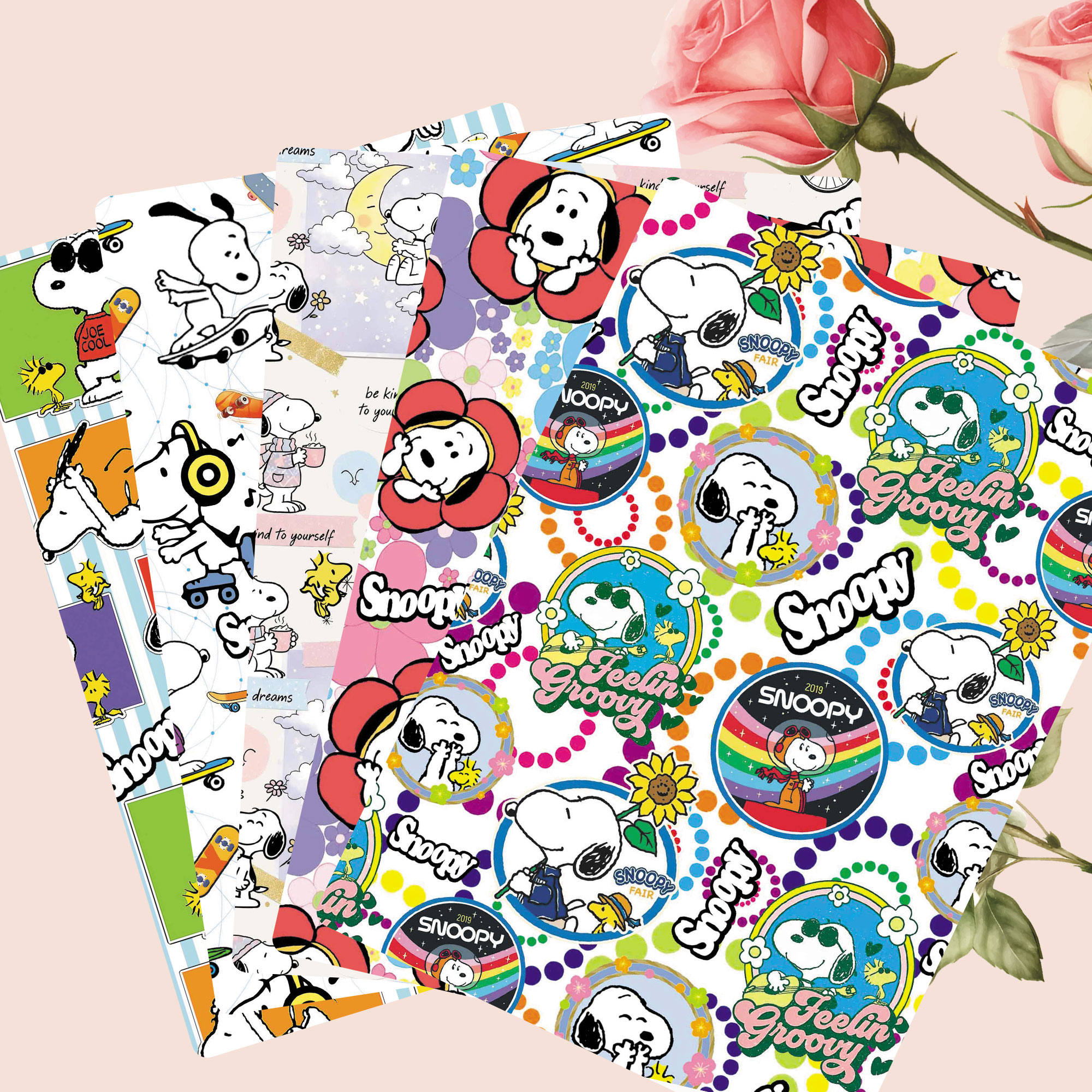TAKARA TOMY Snoopy fabric140x5 - Home Textiles Curtains บทวิจารณ์และราคา