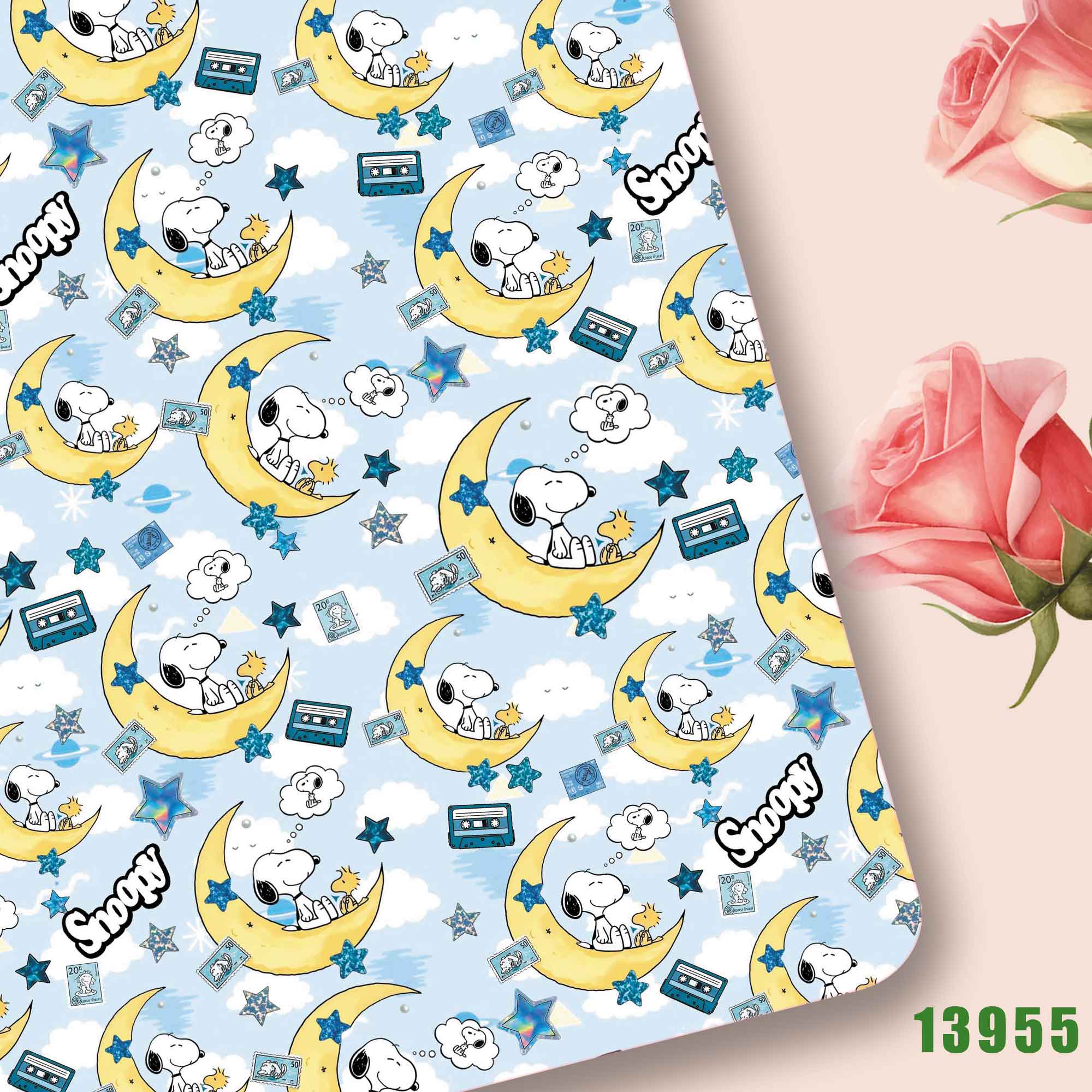 TAKARA TOMY Snoopy fabric140x5 - Home Textiles Curtains บทวิจารณ์และราคา