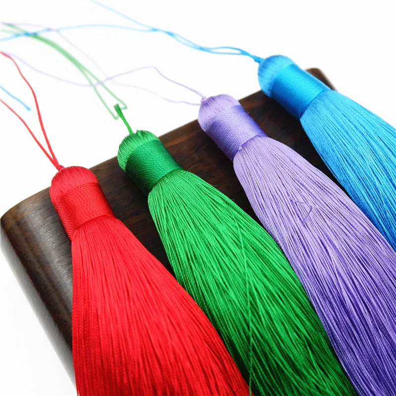 1Pcs 12CM Polyester Tassels wi - Home Ec Textiles บทวิจารณ์และราคา