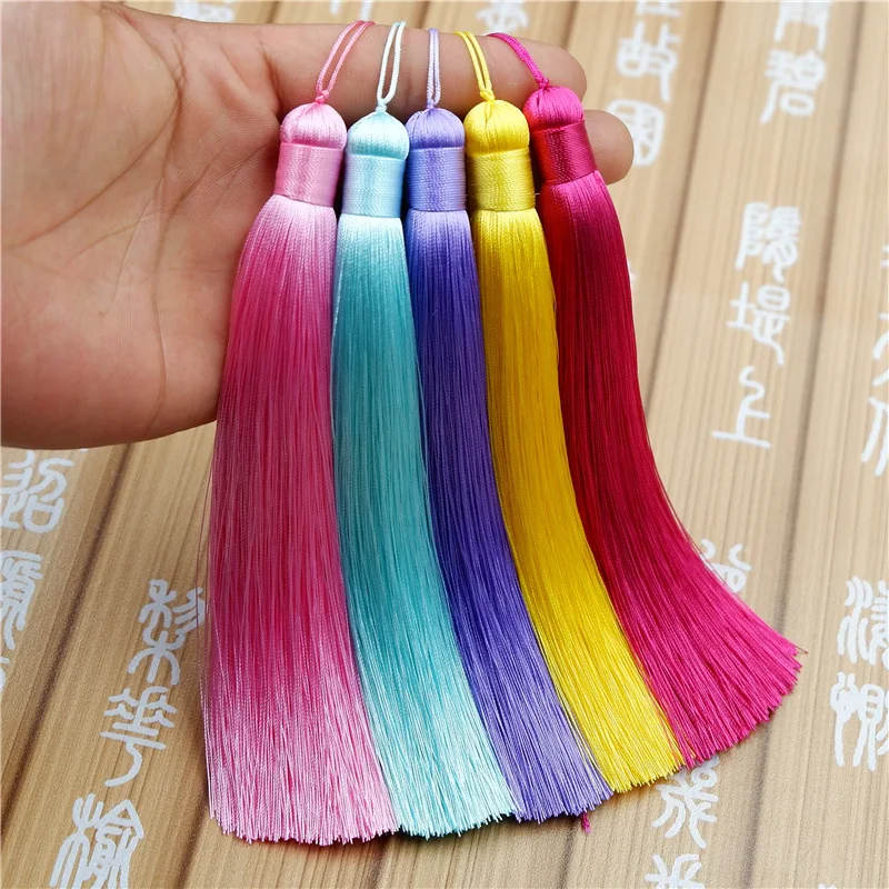 1Pcs 12CM Polyester Tassels wi - Home Ec Textiles บทวิจารณ์และราคา