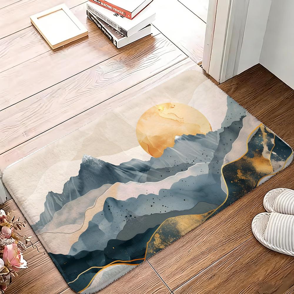 Mountain Land Floor Mat Soft F - Home Landing Textiles บทวิจารณ์และราคา