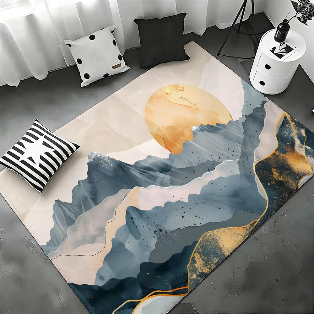 Mountain Land Floor Mat Bedroo - Home Landing Textiles บทวิจารณ์และราคา