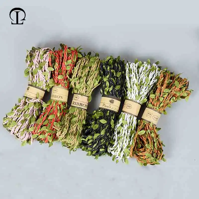 5Meter DIY Hemp rope with Leaf - Home Ec Textiles บทวิจารณ์และราคา